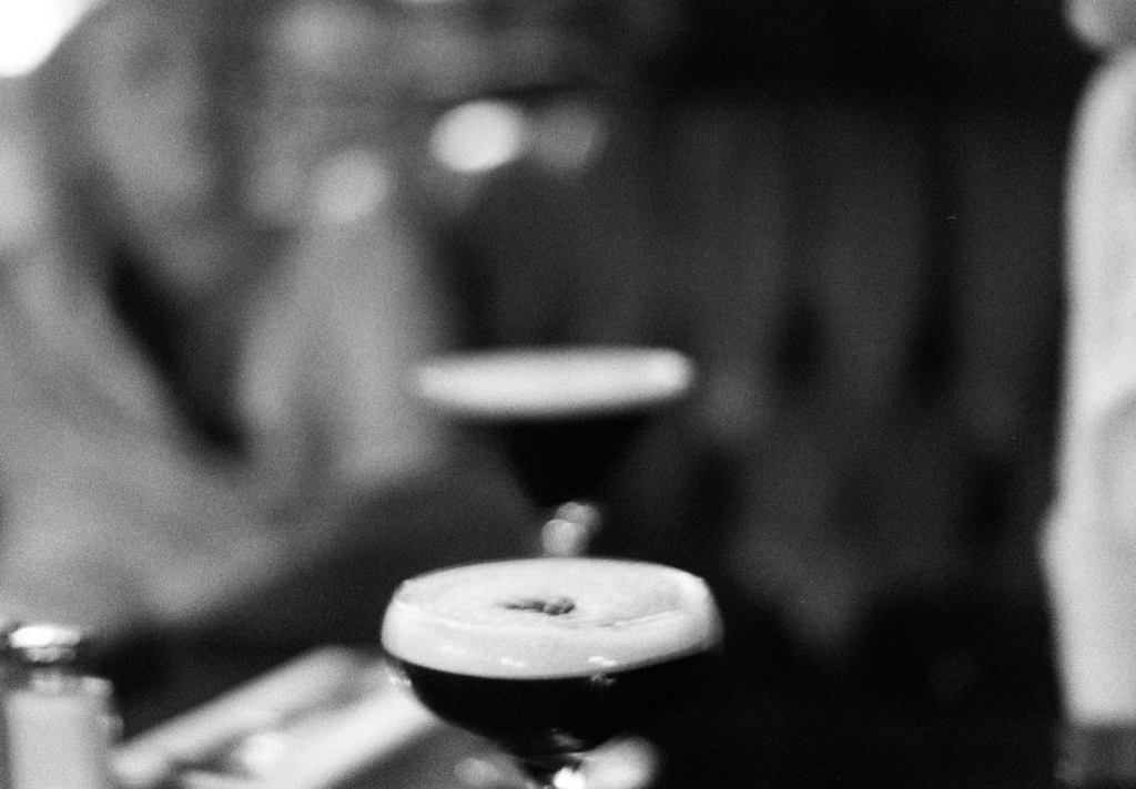 Espresso martini at a coffee catering event